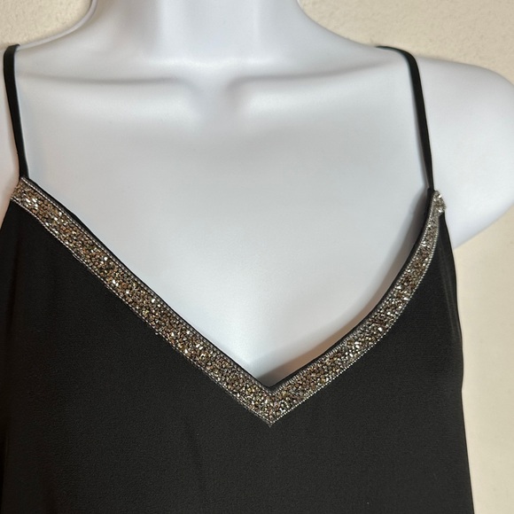 Maurices Black Camisole with Glittering Trim - Picture 3 of 4